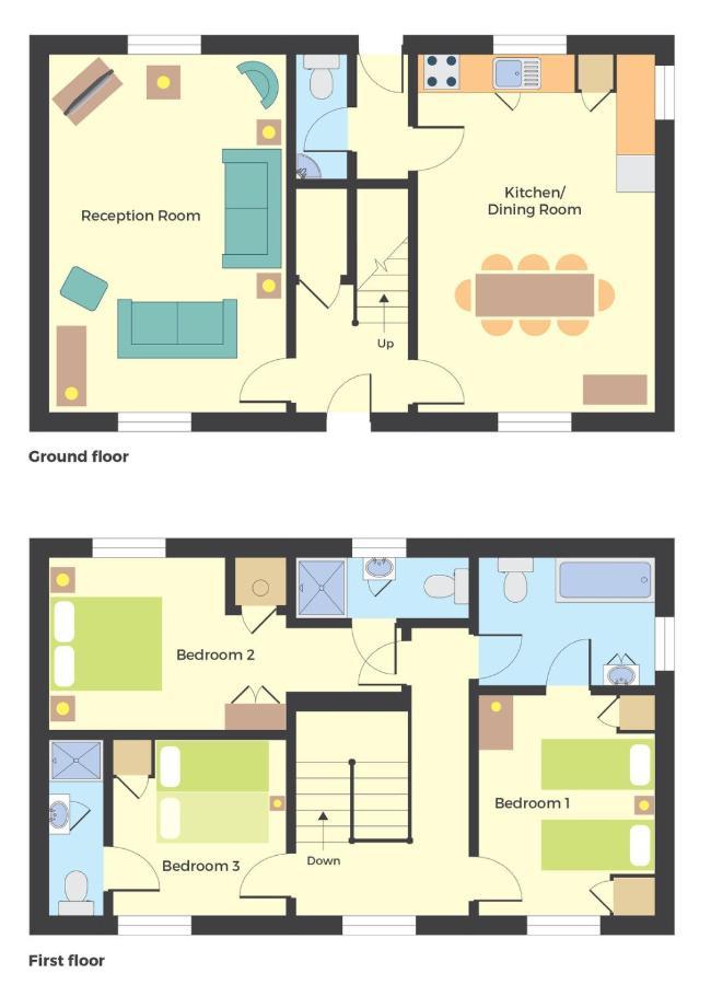 Haddon Cottage - Darwin Lake Holiday Village 马特洛克 外观 照片